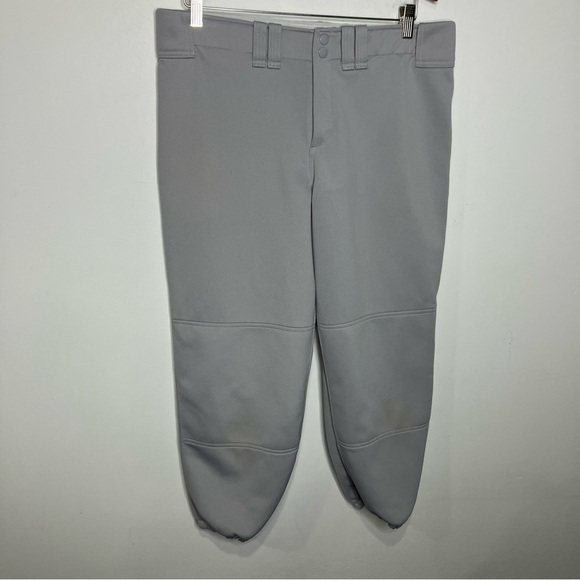 Mizuno women’s softball pants light gray size XL athletic activewear - Picture 2 of 6
